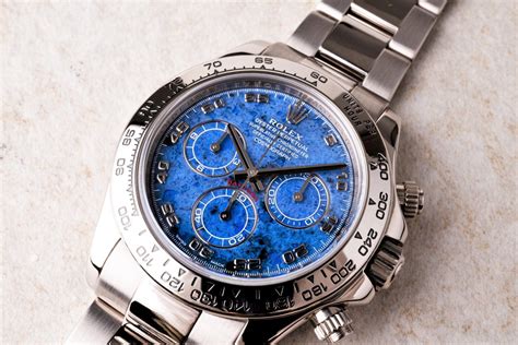 rolex daytona sodalite dial|Rolex daytona ice blue dial.